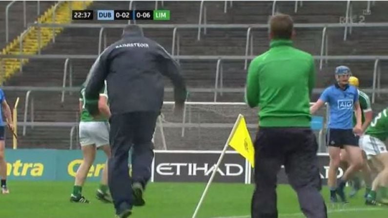 GIF: Limerick Manager TJ Ryan's Best Davy Fitz Impression Doesn't Go To Plan