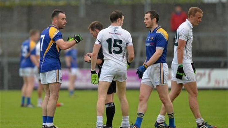 VIDEO: The Weird Confusion Surrounding Longford's Diarmuid Masterson's Sending Off