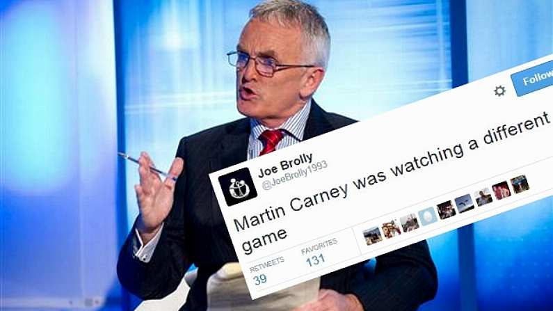 Martin Carney's Munster Final Man Of The Match Decision Caused Major Bewilderment