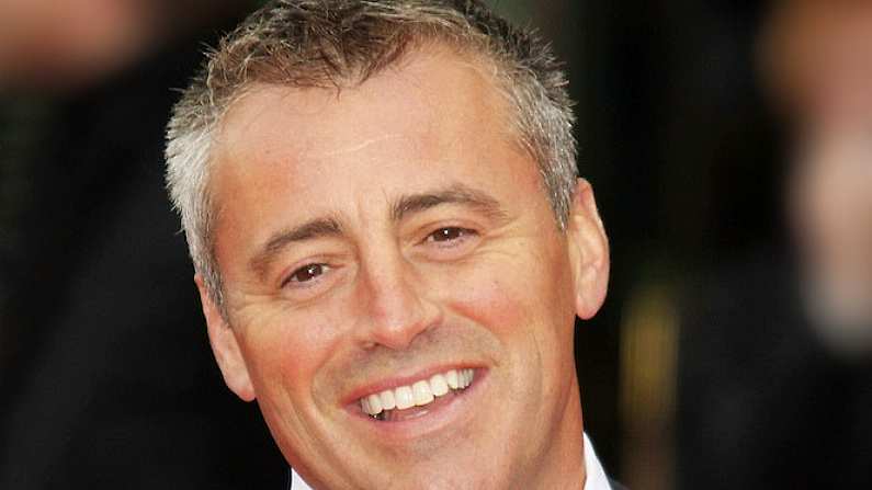 The Ulster Final Photo Matt LeBlanc Didn't Want You To See