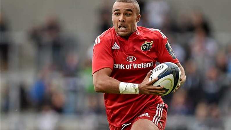 Simon Zebo Has Absolutely Torched His Teammate On Munster's Instagram Page