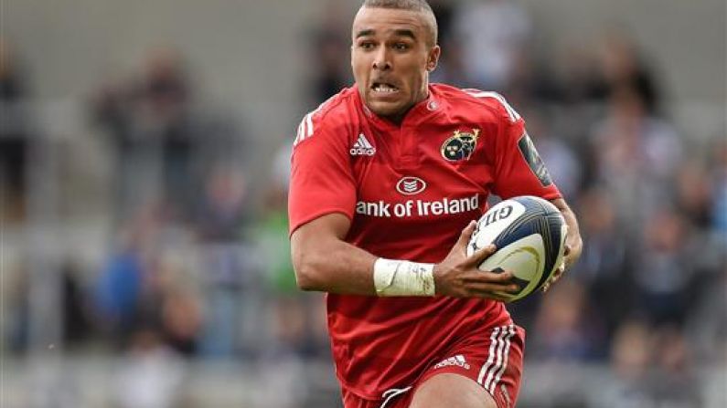 Simon Zebo Has Absolutely Torched His Teammate On Munster's Instagram Page