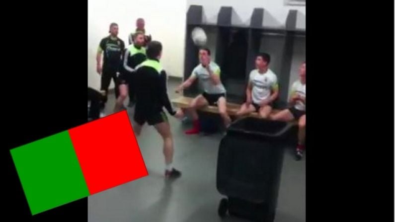 Video: The Mayo Footballers Completely Nailed This Game Of Dressing Room Headers