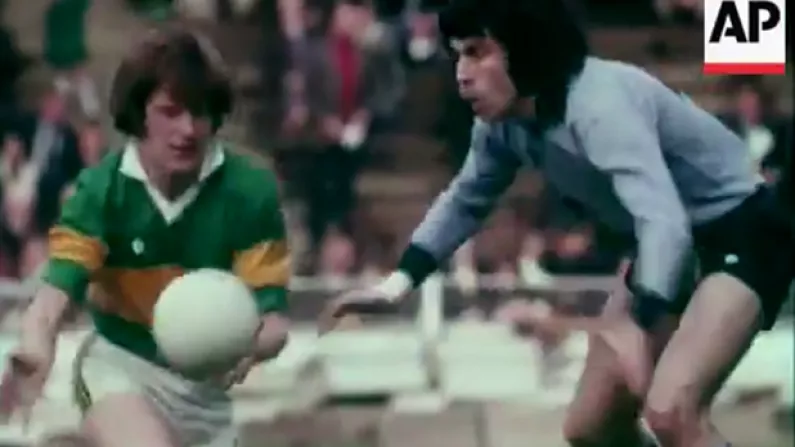 Terrific Footage From 1976 Of Dublin v Kerry In Wembley Stadium