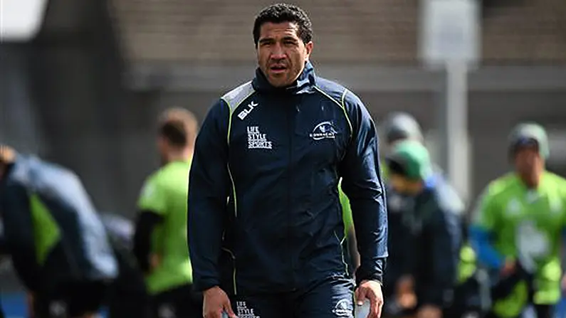 Connacht Rugby Release Official Statement On Mils Muliaina Situation