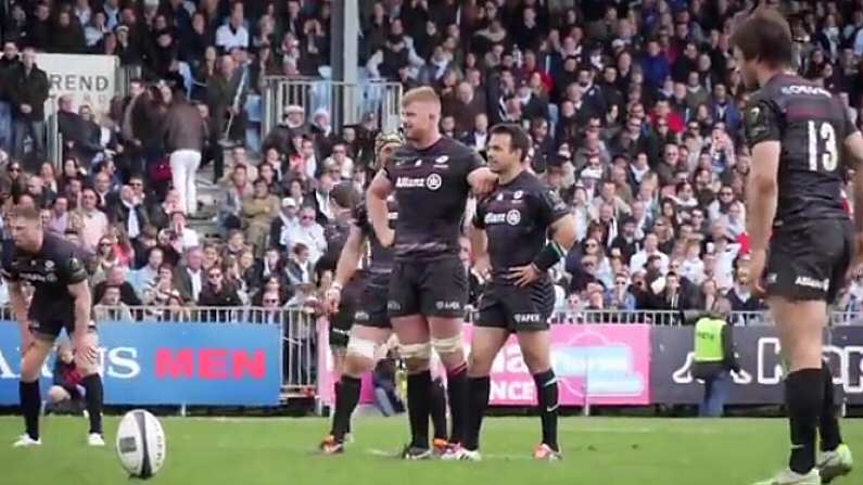 Video: The Last Minute Kick That Knocked Johnny Sexton Out Of The Champions Cup