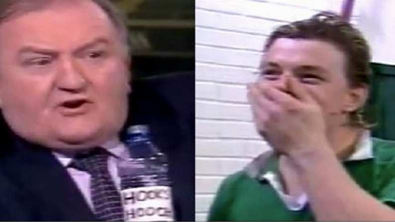 Classic Clip: George Hook Ingeniously Takes The Piss Out Of Brian O'Driscoll Back In 2004