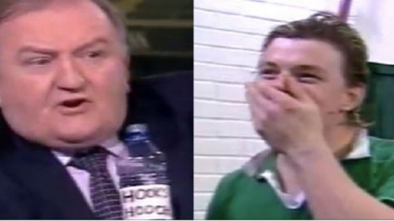 Classic Clip: George Hook Ingeniously Takes The Piss Out Of Brian O'Driscoll Back In 2004