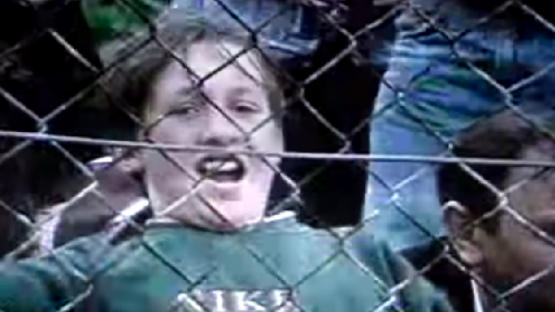 Video: This Young Mayo Fan Was Easily The Hardiest Man In Ireland In 1996