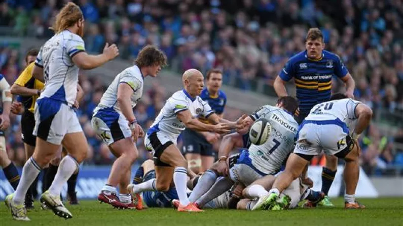 Video: Peter Stringer Got A Spine Tingling Ovation On His Return To Lansdowne Road