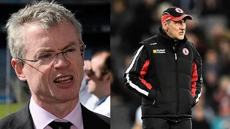 Joe Brolly Wants The Tyrone County Board To Make A Big Call On Mickey Harte