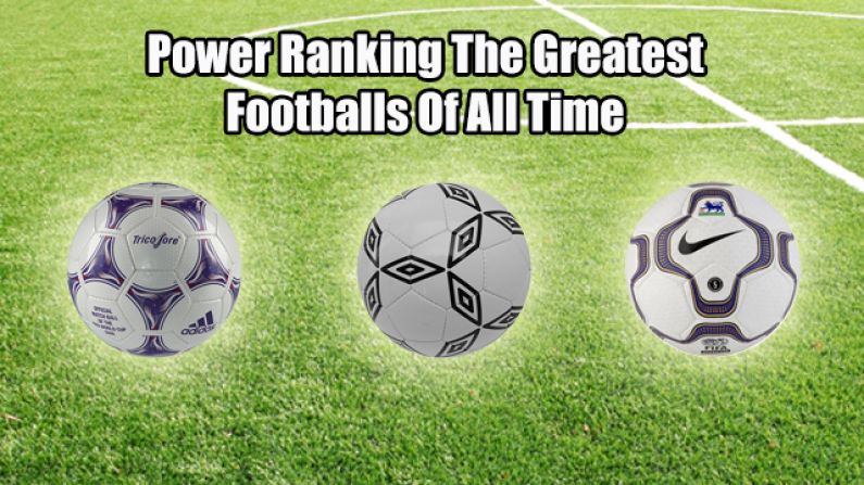 Balls On Balls: Power Ranking The Greatest Footballs Ever