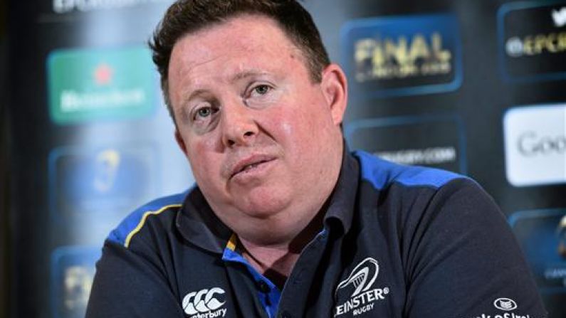 Matt O'Connor Has Hit Out Against Leinster Fans