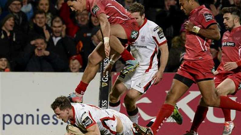 Video: The Dancing Feet Of Craig Gilroy Have Won The PRO12 Try Of The Season