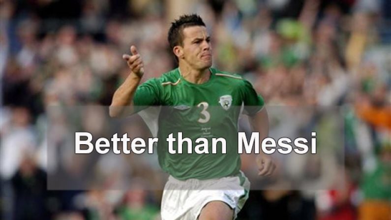 13 Times Ian Harte Was Actually Better Than Lionel Messi