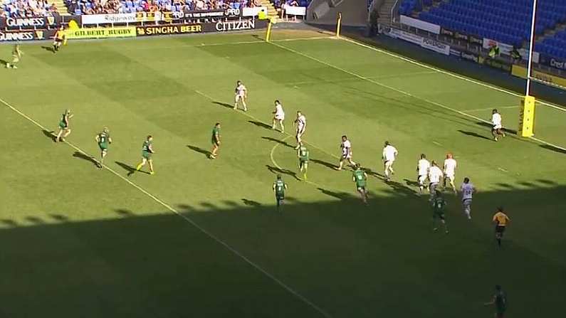 Video: A Moment Of Magic From Shane Geraghty Got London Irish A Late Draw Against Wasps