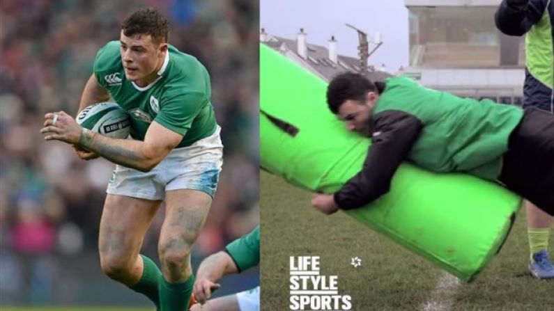 Video: Robbie Henshaw Demonstrates How To Execute A Perfect Chop Tackle
