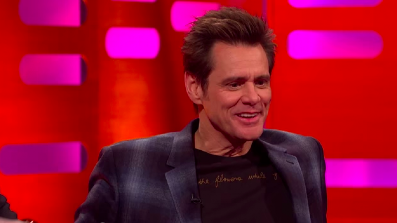 Jim Carrey Has Nailed His Colours To The Mast For This Year's Hurling Championship