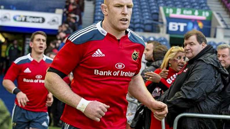 Paul O'Connell May Leave Munster In The Summer - But Not For France...