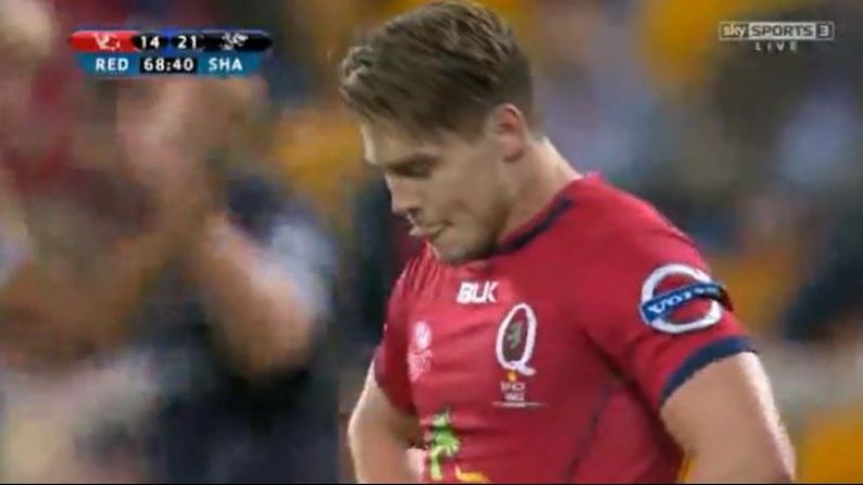 GIF: The Rugby Howler That's So Terrible That A Badly Injured Player Was Able To Score