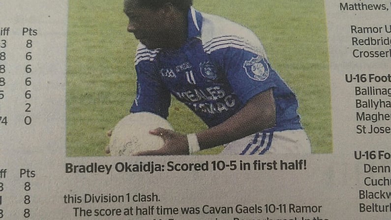 Cavan Youngster Scores 10-5 In One Half - Will Soon Take Over World