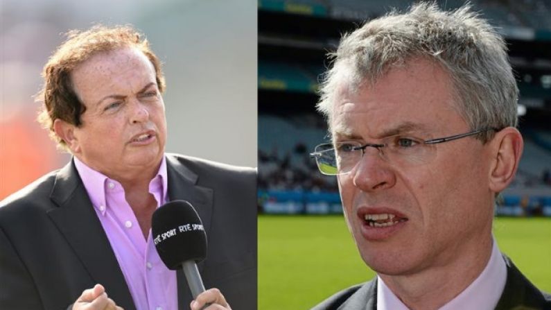 Joe Brolly Apologised For A Comment He Made About Marty Morrissey On The Sunday Game