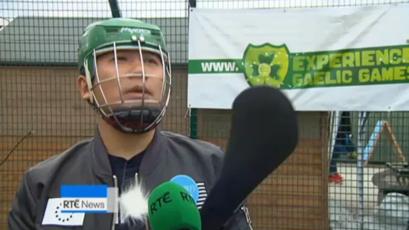 Here’s Why Some Of China’s Most Famous Faces Were Hurling In Dublin Yesterday