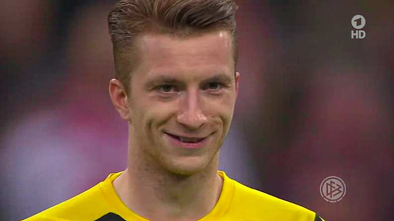 We Challenge You To Watch This Lewandowski And Reus GIF Without Smiling