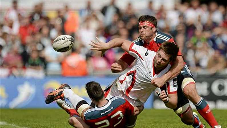 Video: Iain Henderson's Sumptuous Offload Gifts Tommy Bowe A Try