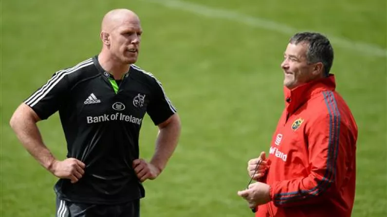 Munster Fans Rejoice As Paul O'Connell Makes Glorious Return To Thomond Park