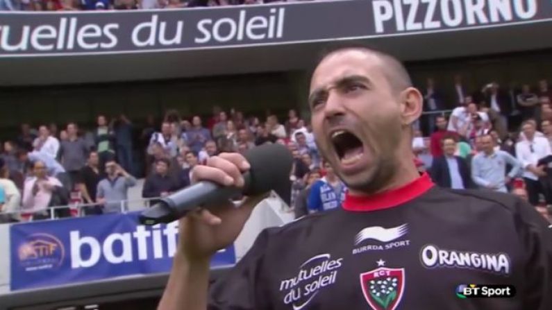 Watch: 35,000 French Fans Went To A Rugby Game Only To See A GAA Game Break Out