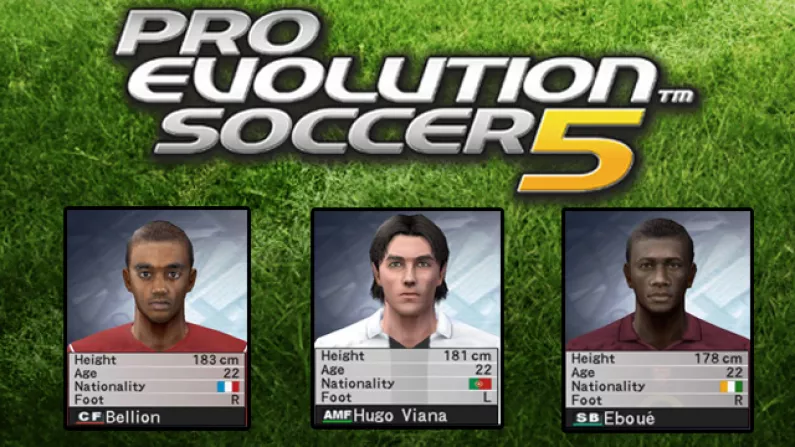 The 'Best Young Players' List From PES 5 Makes For Hilarious Reading In 2016
