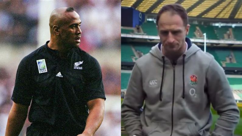 Today Is The 20th Anniversary Of Jonah Lomu Acquainting Mike Catt With The Dirt