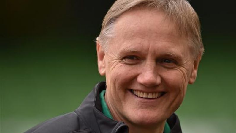 Is This The Biggest Hint Yet That Joe Schmidt Is Staying With Ireland Until 2019?