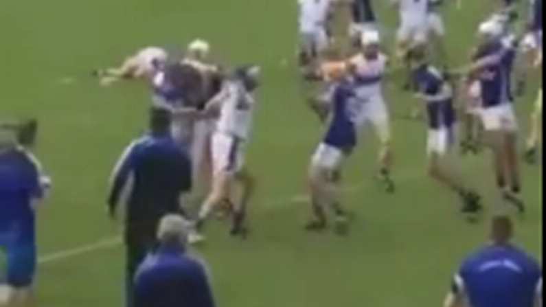 VIDEO: Horrific Brawl Marred Yesterday's Waterford Club Hurling Clash