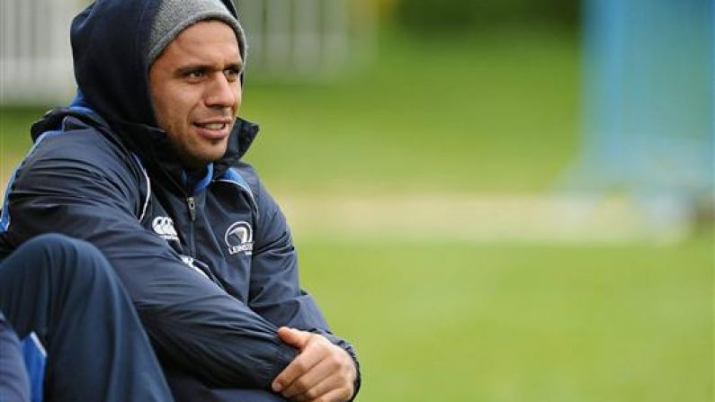 Isa Nacewa Is Already Being Used To Recruit Leinster's Next Head Coach
