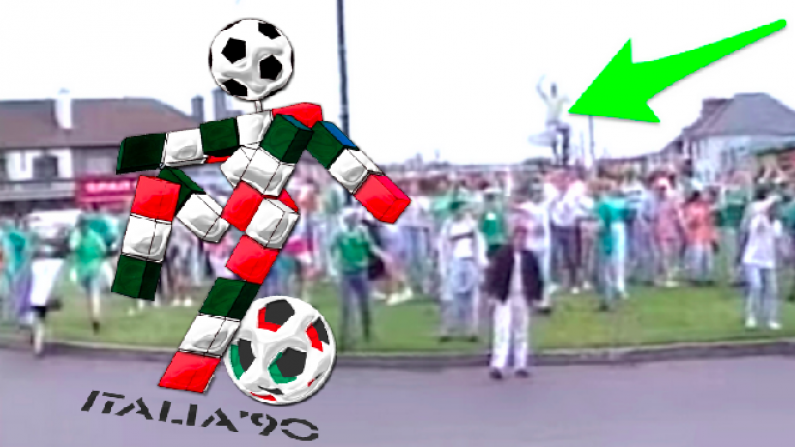 Where Are They Now? - The Ireland Fans At The Walkinstown Roundabout In 1990