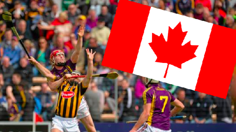 Hurling Was On Canadian TV Yesterday And Something Rather Predictable Happened