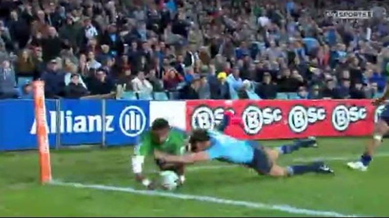 GIF: Waisake Naholo's Great Finish Leads The Highlanders To The Super Rugby Final