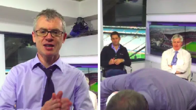 Video: Joe Brolly Raises Funds For Charity, Still Manages Harsh Joke About Michael Lyster