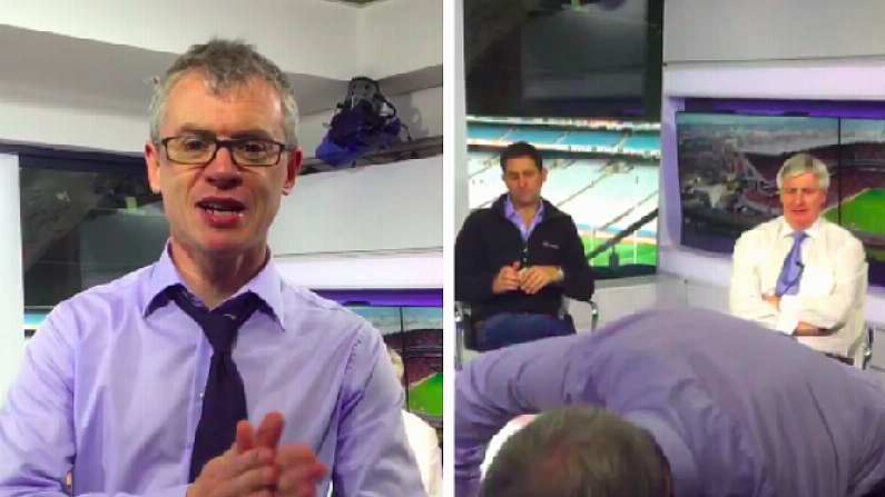 Video: Joe Brolly Raises Funds For Charity, Still Manages Harsh Joke About Michael Lyster