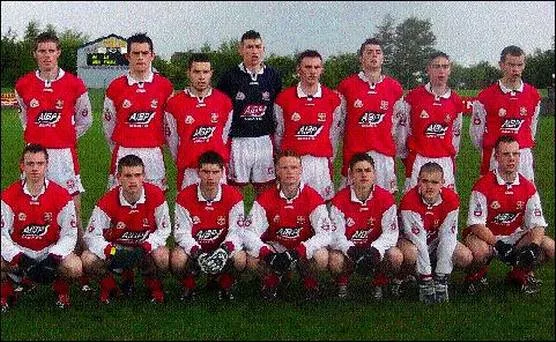 Rob Kearney with minor GAA gaelic football team Louth