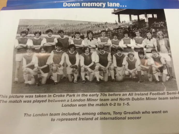 70s minor GAA team London