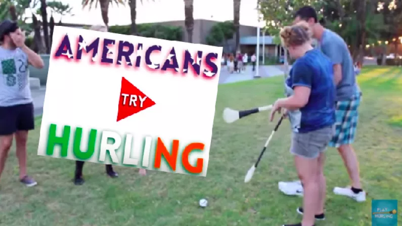 'I Felt Like I Was Playing Quidditch' - This Is What Happens When Americans Try Hurling