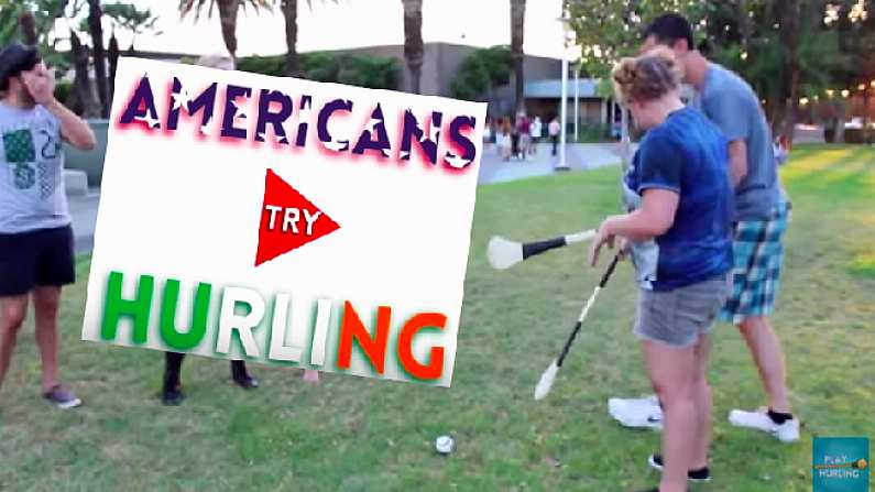 'I Felt Like I Was Playing Quidditch' - This Is What Happens When Americans Try Hurling