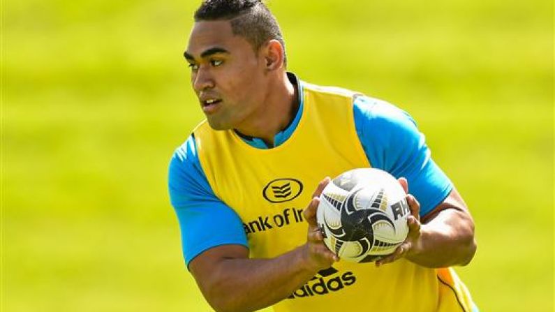 Pictures: Exciting New Munster Signing Francis Saili Trains In Limerick