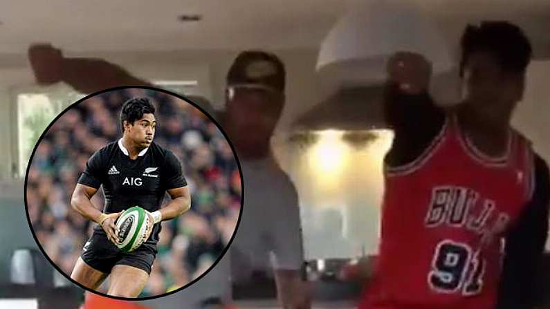 All Black Winger Julian Savea Shows Off His Impressive Dance Moves As He Hits That Nae Nae