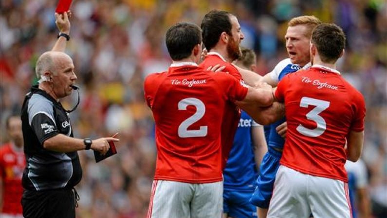 Monaghan's Darren Hughes Has His Say On Controversial Dismissal Against Tyrone