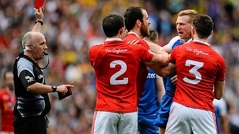 Monaghan's Darren Hughes Has His Say On Controversial Dismissal Against Tyrone