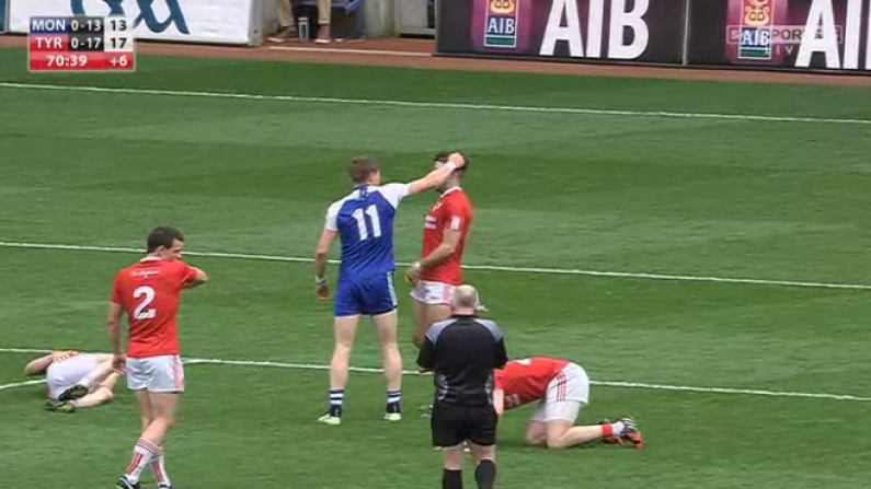 Confusion Over Darren Hughes' Hair Tussle Red Card Has Been Cleared Up